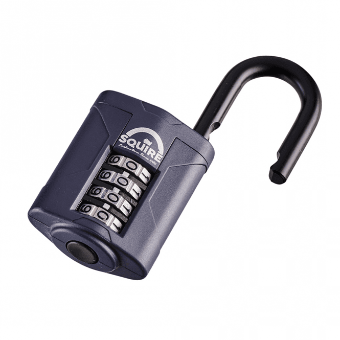 SQUIRE Combination Padlock - Steel Open Shackle