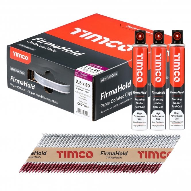 1st Fix Collated Nails | First Fix Nail Gun Nails | Screwshop