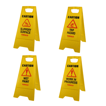 A FRAME SAFETY SIGNS FOR WORK CONSTRUCTION BUILDINGS SCHOOLS  AVAILABLE FROM SCREWSHOP