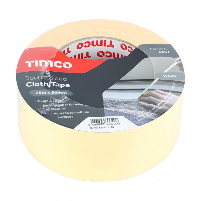 TIMCO Cloth Tape - Double Sided