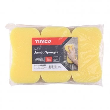 TIMCO JUMBO SPONGES AVAILABLE FROM SCREWSHOP