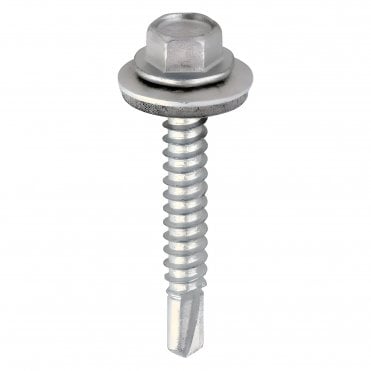 TIMCO LIGHT SECTION EXTERIOR EPDM WASHER HEX SELF DRILLING AVAILABLE FROM SCREWSHOP