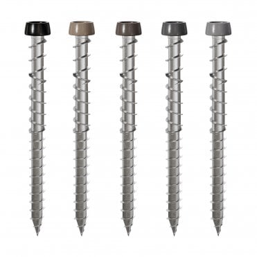 TITE FIX DECK TITE COMPOSITE PLUS DECKING SCREWS COLOURS AVAILABLE FROM SCREWSHOP