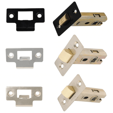 TUBULAR MORTICE LATCH BOLT THROUGH 63MM AVAILABLE FROM SCREWSHOP