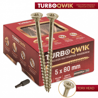 PREMIUM TORX SCREW TURBOQWIK WOOD SCREW AT SCREWSHOP
